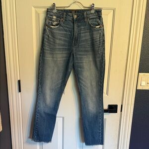 Abercrombie & Fitch Simone High Rise Slim Jeans - Blue
